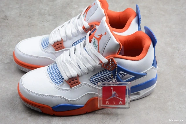 Orange Air White OG 4 Jordan 308497-171 Retro Blue 0802